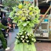 Kệ hoa khai trương sang trọng tại cửa hàng hoa tươi Dầu Tiếng, Bình Dương, giao hoa tận nơi nhanh chóng.