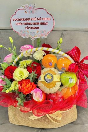 Giỏ trái cây chúc mừng
