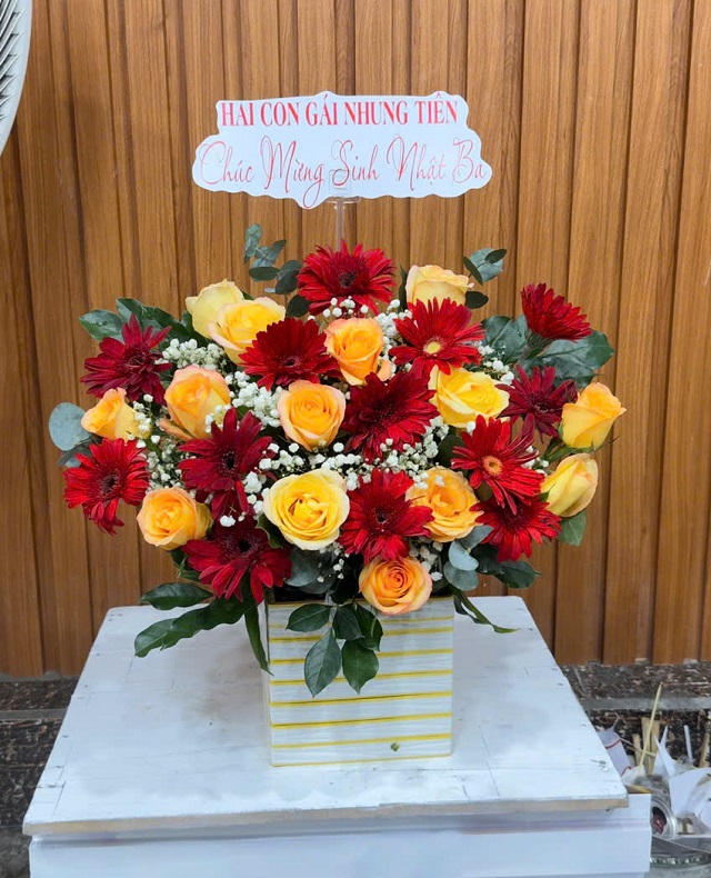 Giỏ hoa chúc mừng Lagi Bình Thuận