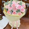 Bó hoa hồng kem tại Quận Lê Chân Hải Phòng – sự kết hợp lãng mạn, nhẹ nhàng, phù hợp tặng bạn bè, đồng nghiệp hay người thân.