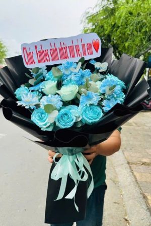 Shop hoa tươi Đạ Huoai Lâm Đồng chuyên hoa sinh nhật, hoa chúc mừng và hoa khai trương.