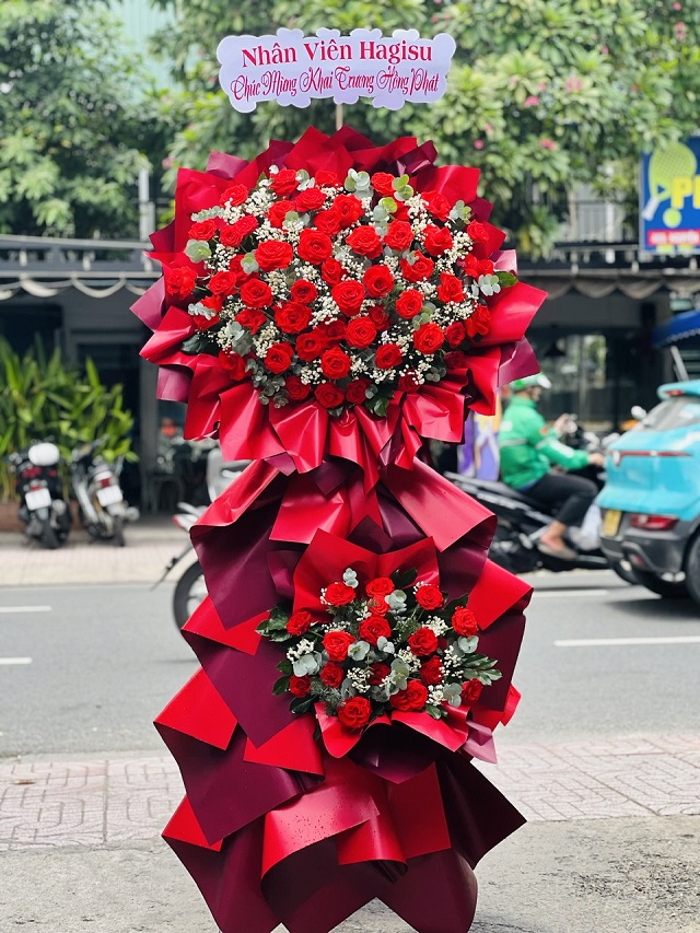 Cửa hàng hoa tươi Triệu Phong Quảng Trị với nhiều mẫu hoa khai trương sang trọng, phù hợp mọi không gian.