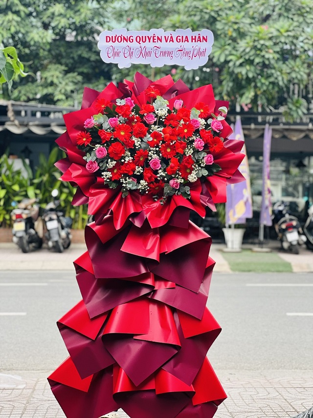 Hoa tươi tại Vĩnh Yên được thiết kế trang nhã, dễ sử dụng