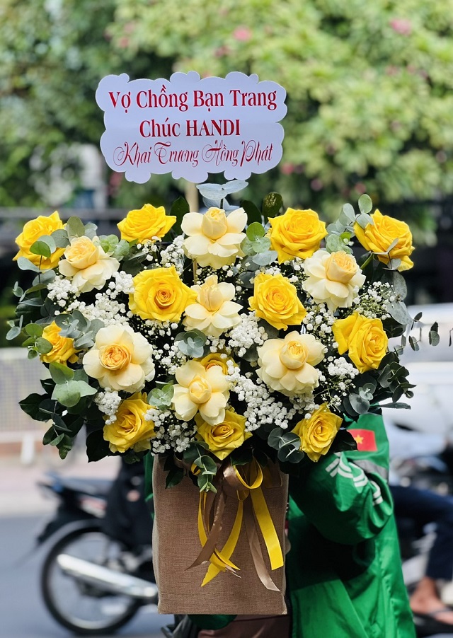 Giỏ hoa sinh nhật tặng mẹ